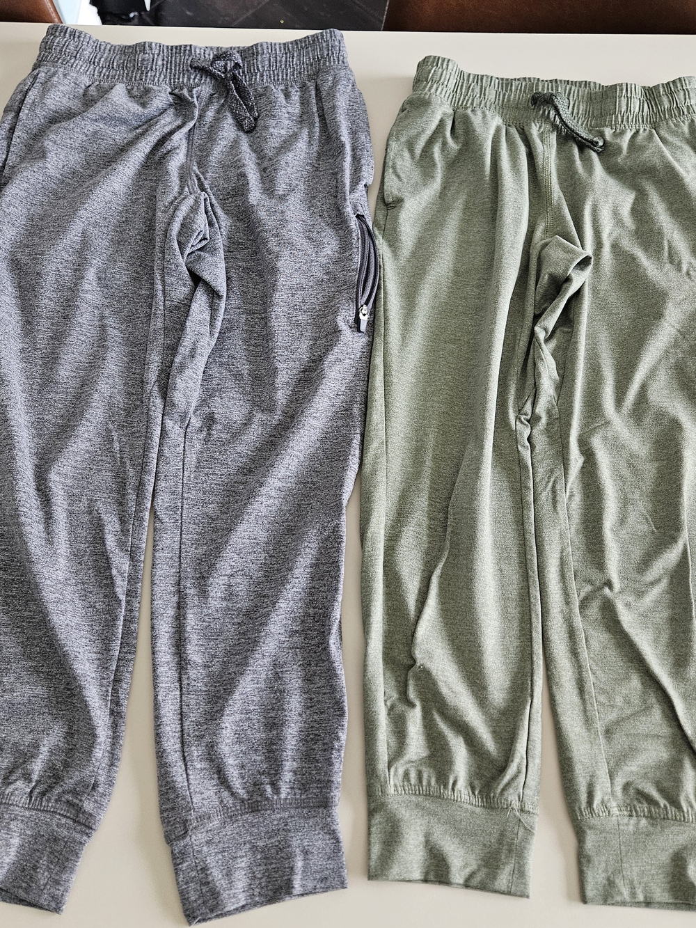 all in motion Kids Sweatpants - Heather Gray & Olive Green